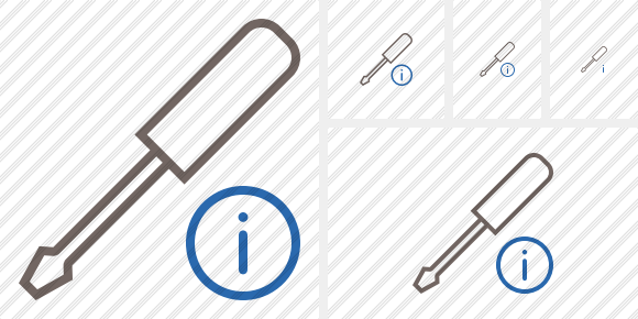 Screwdriver Information Icon