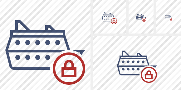 Ship Lock Icon