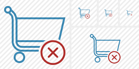 Shopping Cancel Icon