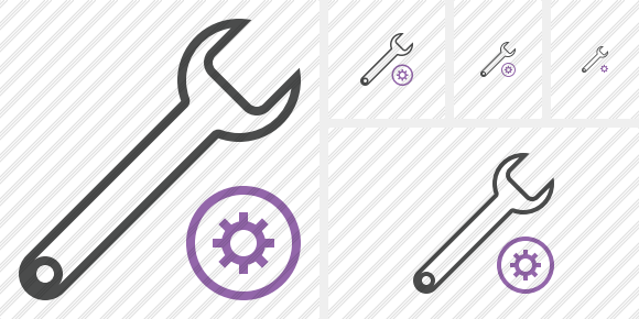 Spanner Settings Icon