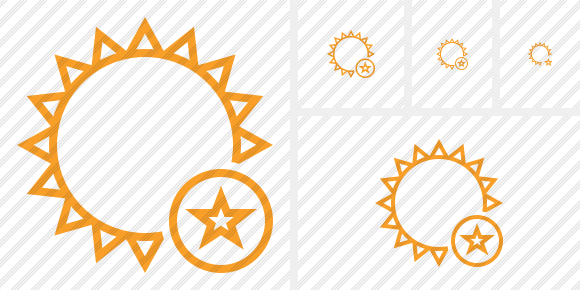 Sun Star Icon