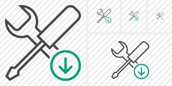 Tools Download Icon