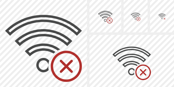 Wi Fi Cancel Icon