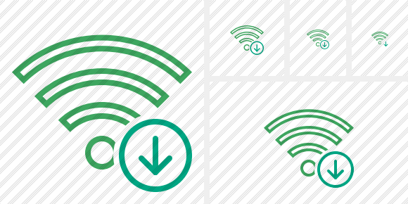 Wi Fi Green Download Icon