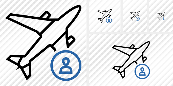 Airplane User Icon