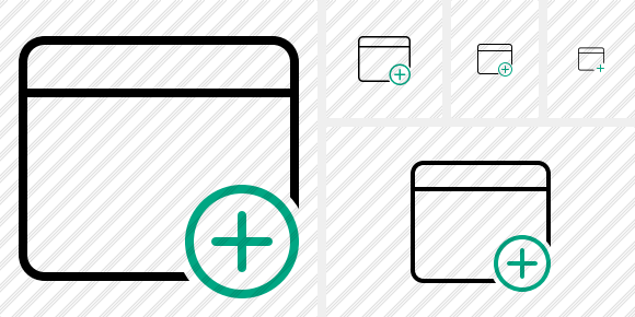 Application Add Icon