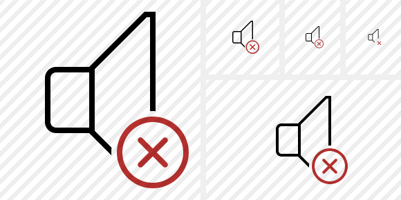 Audio Cancel Icon