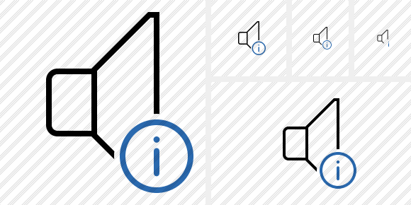 Audio Information Icon