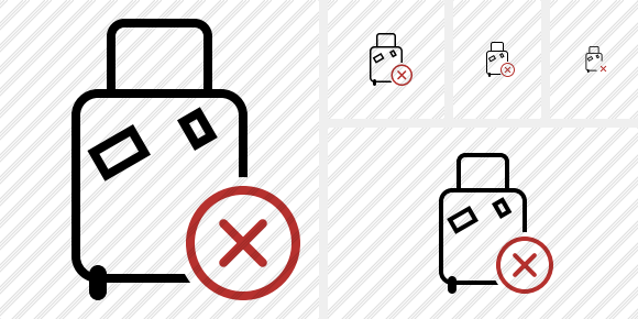 Baggage Cancel Icon