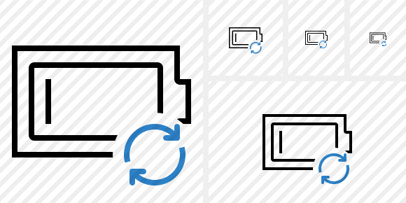 Battery Empty Refresh Icon