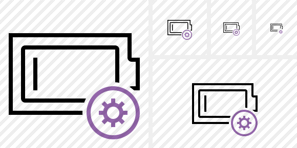 Battery Empty Settings Icon