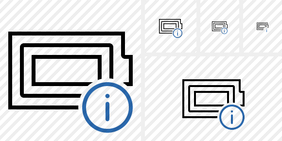 Battery Full Information Icon