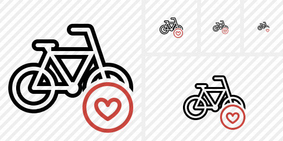 Bicycle Favorites Icon