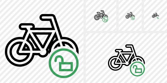 Bicycle Unlock Icon