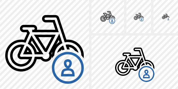 Bicycle User Icon