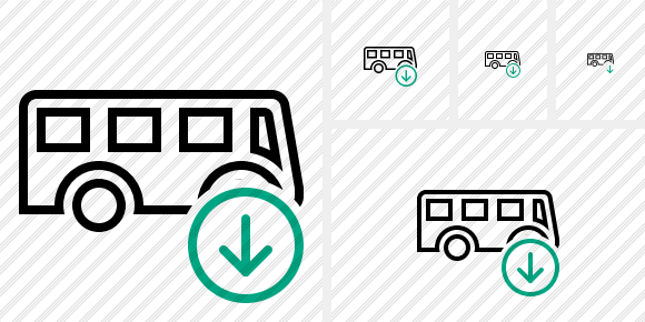 Bus Download Icon