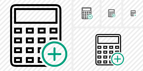 Calculator Add Icon