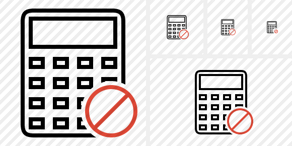 Calculator Block Icon