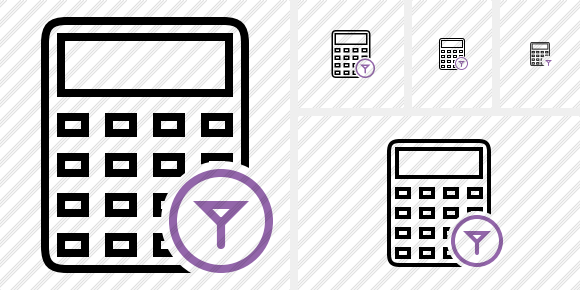 Calculator Filter Icon