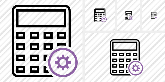 Calculator Settings Icon