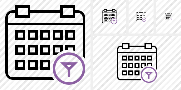 Calendar Filter Icon