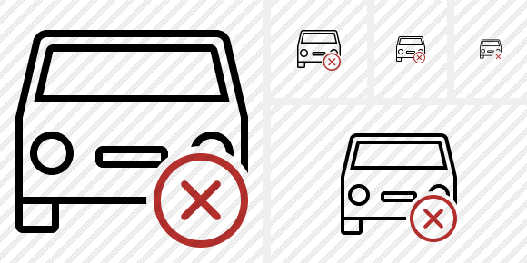 Car 2 Cancel Icon