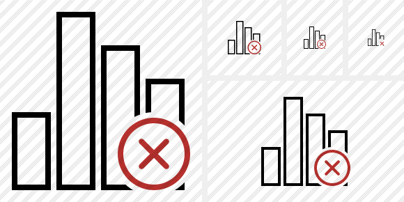 Chart Cancel Icon