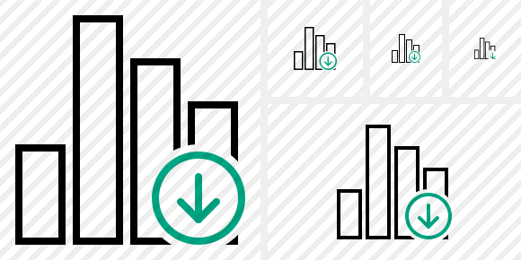 Chart Download Icon