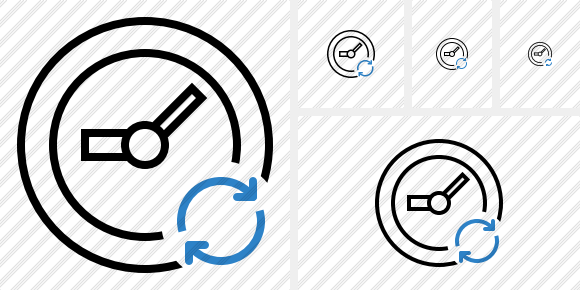 Clock Refresh Icon