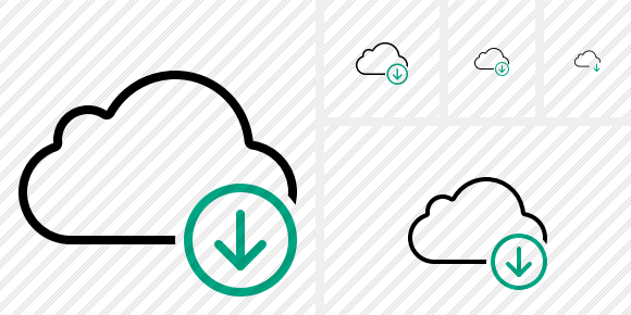 Cloud Download Icon