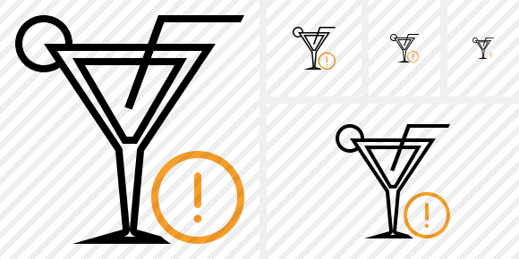 Cocktail Warning Icon