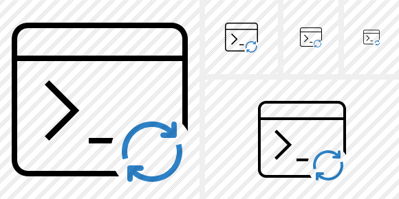 Command Prompt Refresh Icon