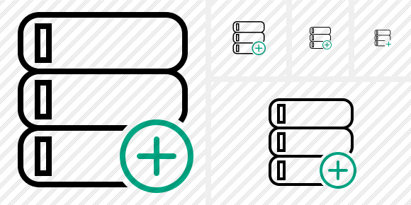 Database Add Icon