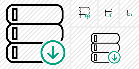 Database Download Icon