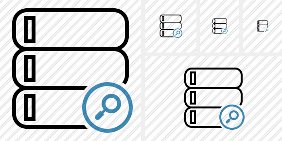 Database Search Icon