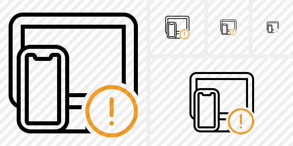 Devices Warning Icon