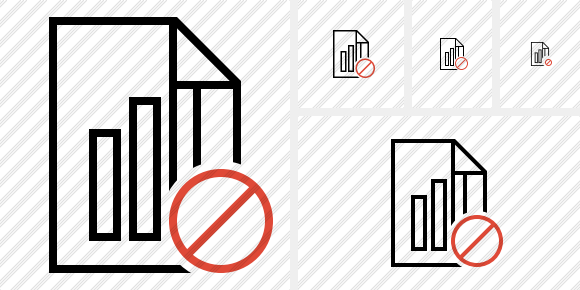 File Chart Block Icon