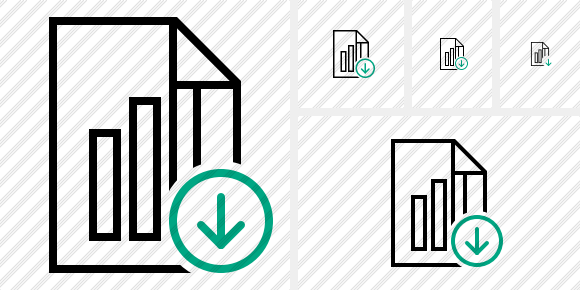 File Chart Download Icon