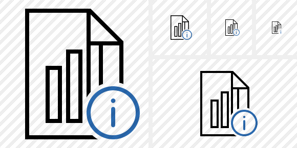 File Chart Information Icon