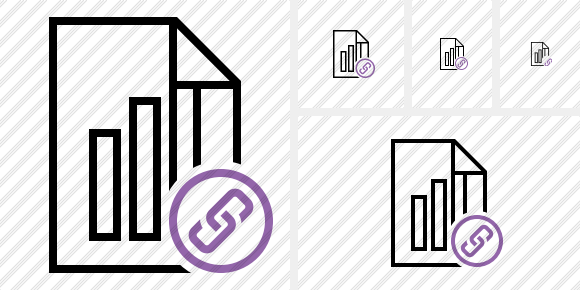 File Chart Link Icon