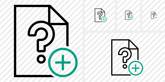 File Help Add Icon