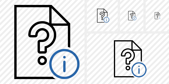 File Help Information Icon