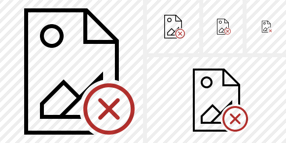 File Image Cancel Icon