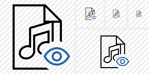 File Music View Icon