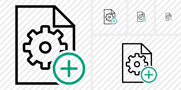 File Settings Add Icon