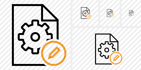 File Settings Edit Icon