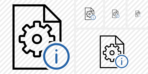 File Settings Information Icon