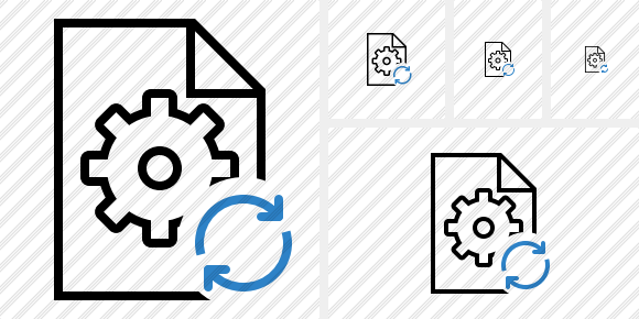 File Settings Refresh Icon