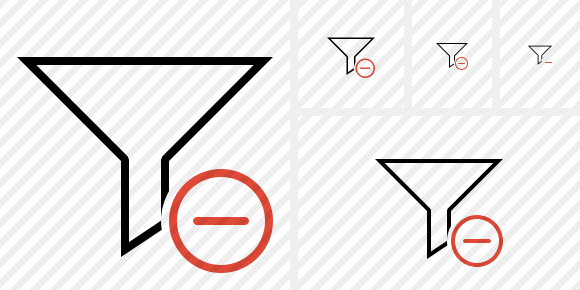 Filter Remove Icon