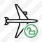 Airplane Horizontal Unlock Icon